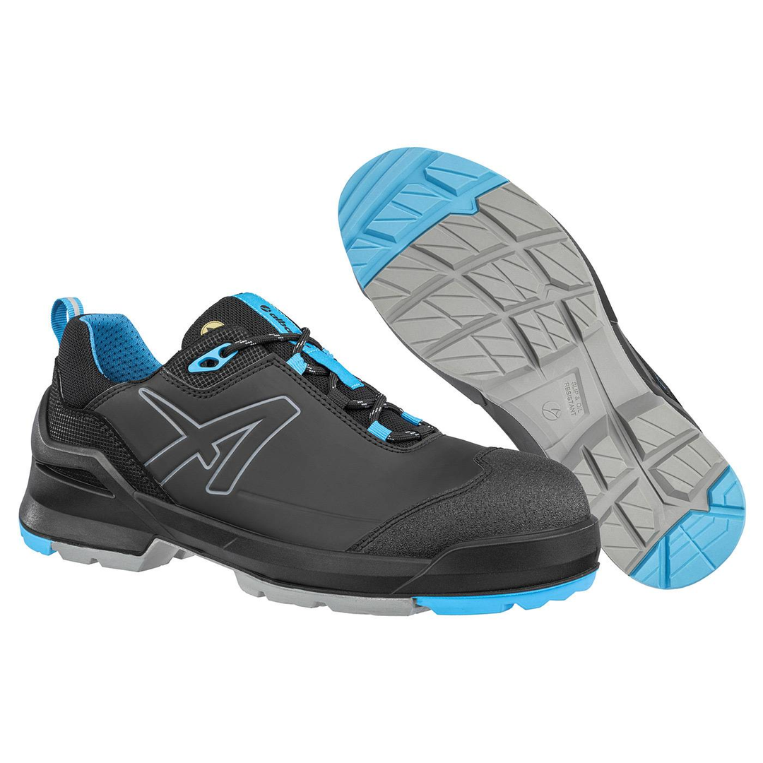 Albatros Sicherheitshalbschuh Taraval S3 L Esd Black/Blue Mikrofaser Sicherheit   B-Ware - 4051428113717