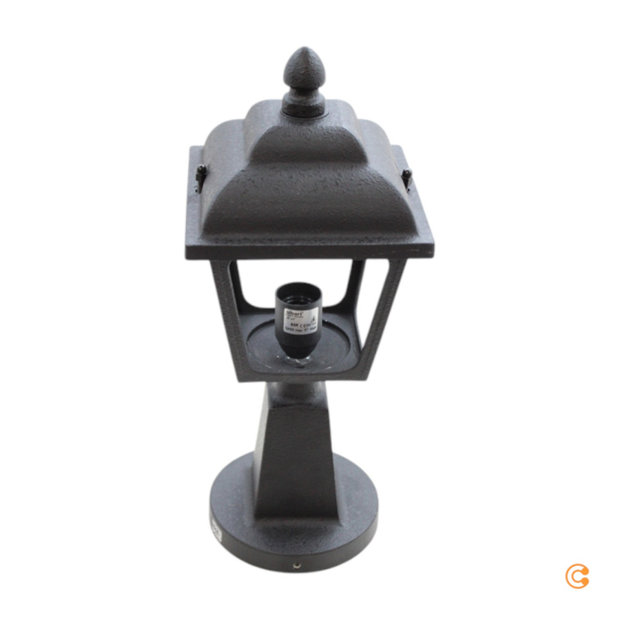 Albert Leuchten 529 Außenstehleuchte Stehlampe Außenlampe Gartenlampe Schwarz  B-Ware - 139326