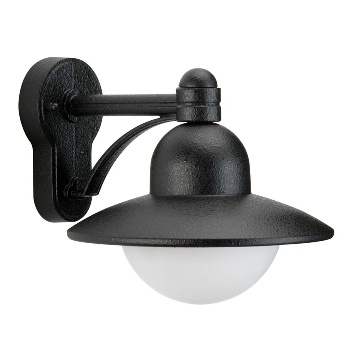 Albert Leuchten Wandleuchte Wandlampe Yarai Landhausstil schwarz Aluminium Glas - 4007235618501