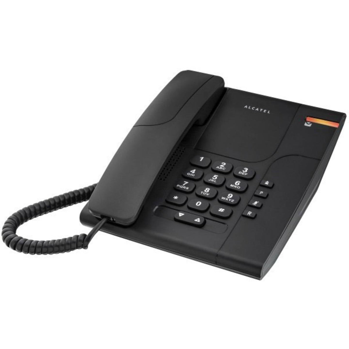 Alcatel Telefon Festnetz Schnurgebunden Analog Stummtaste Wand Schwarz 3 STÜCK - 3700601407501