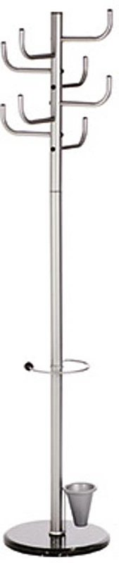B-Ware Alco Garderobenständer 2802 Anzahl Der Haken: 8 (ø X H) 40 Cm X 172 Cm Meta469