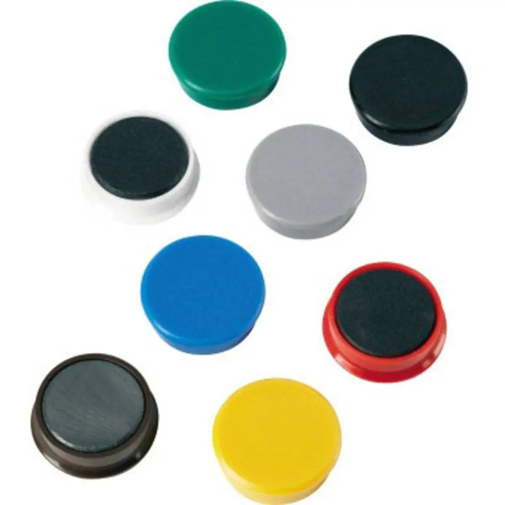 B-Ware Alco Kraftmagnet Magnet Farbig Sortiert 38 Mm Metall Kunststoff 10er Pack 3 Sets - 4007735684860