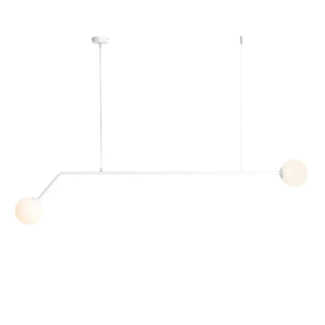 B-Ware Aldex Hängeleuchte Pendelleuchte Leuchte Pure Weiß Led E14 2 Flammig - 5904798651855