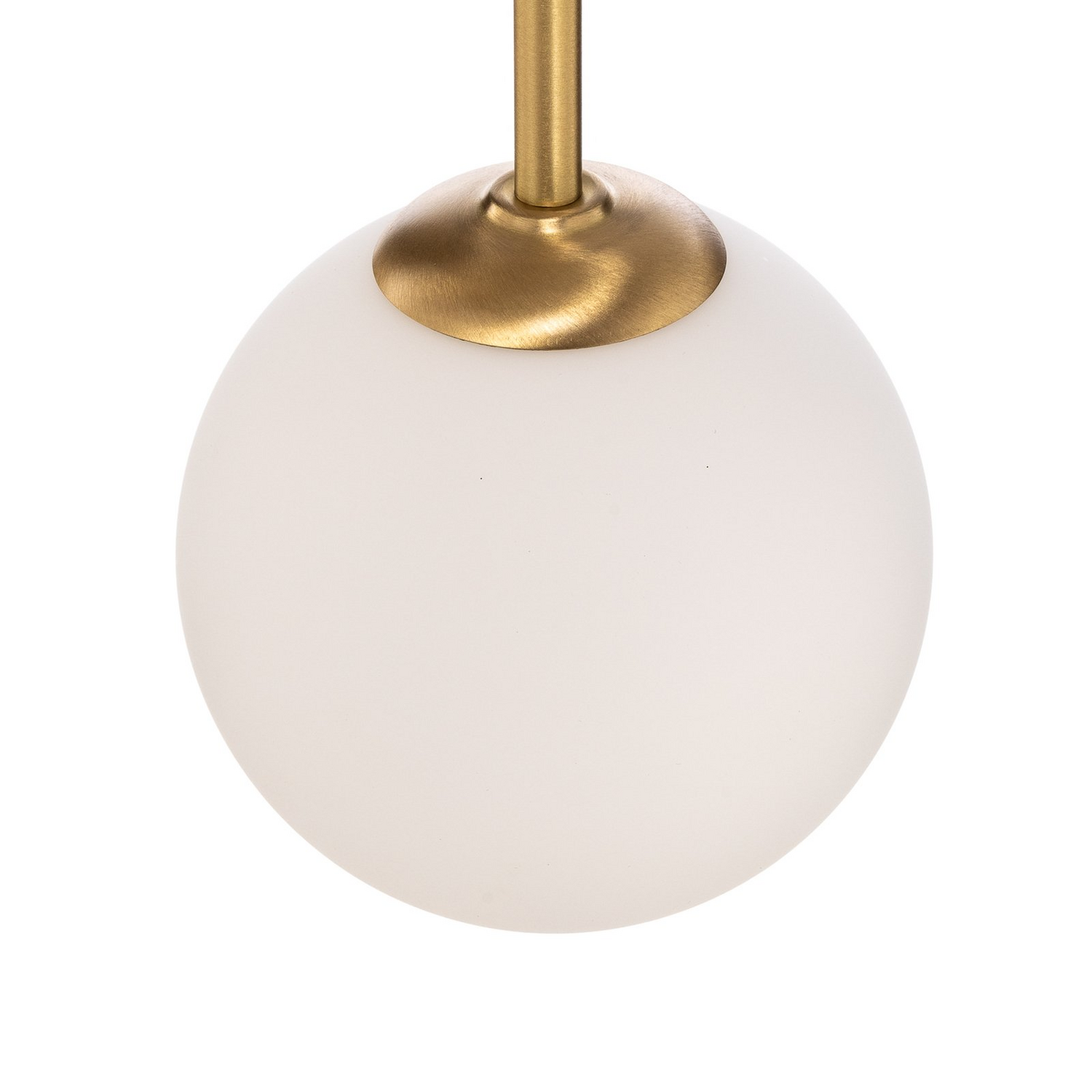 Aldex Wandleuchte Lampe Alison Messing Weiß 2 Flammig Glas Metall 89cm Leuchte B-Ware - 5904798655532