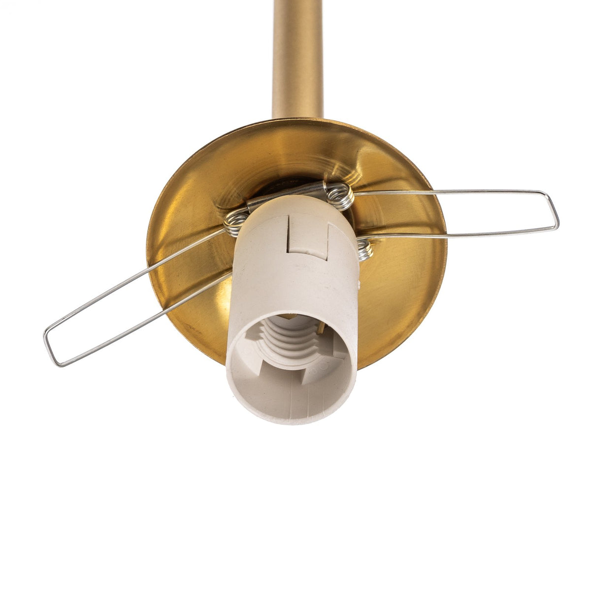 ALDEX Wandleuchte Lampe Alison messing weiß 2-flammig Glas Metall 89cm Leuchte - 5904798655532