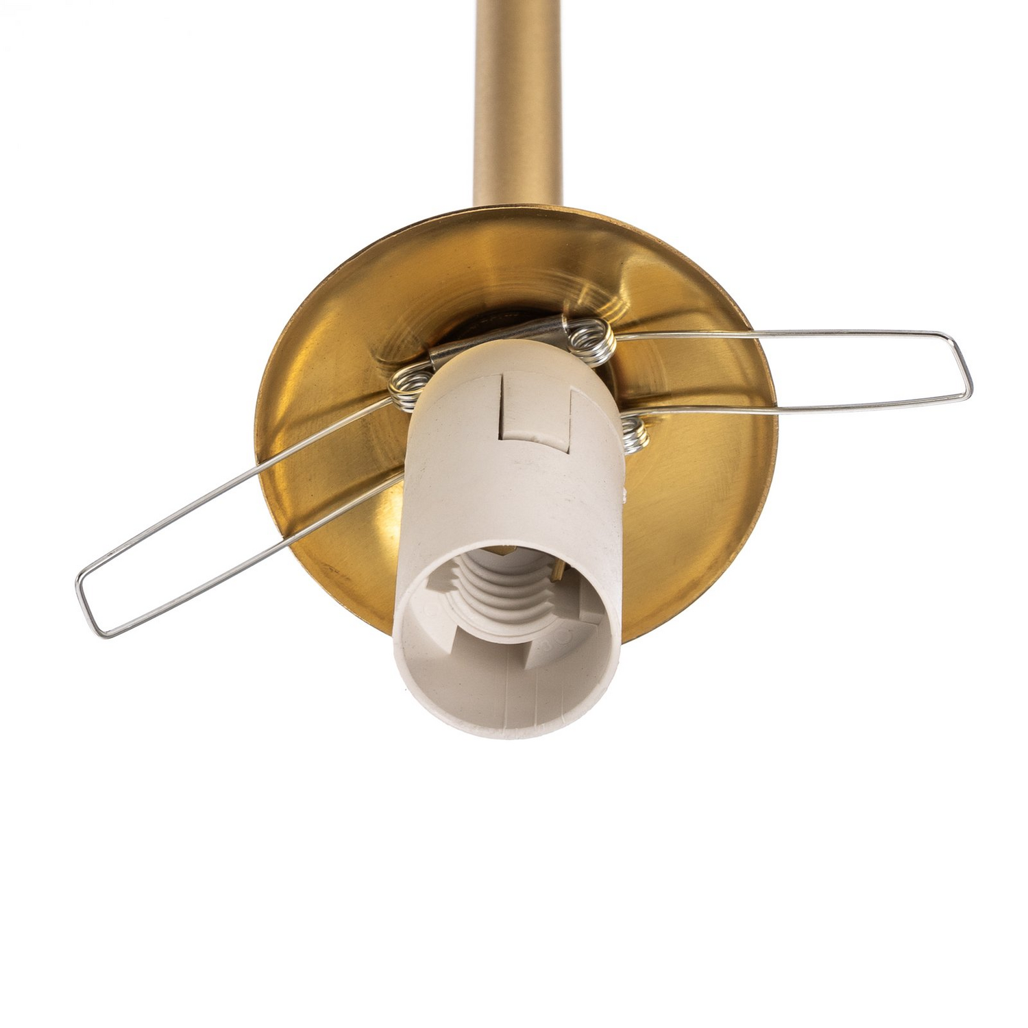 Aldex Wandleuchte Lampe Alison Messing Weiß 2 Flammig Glas Metall 89cm Leuchte B-Ware - 5904798655532