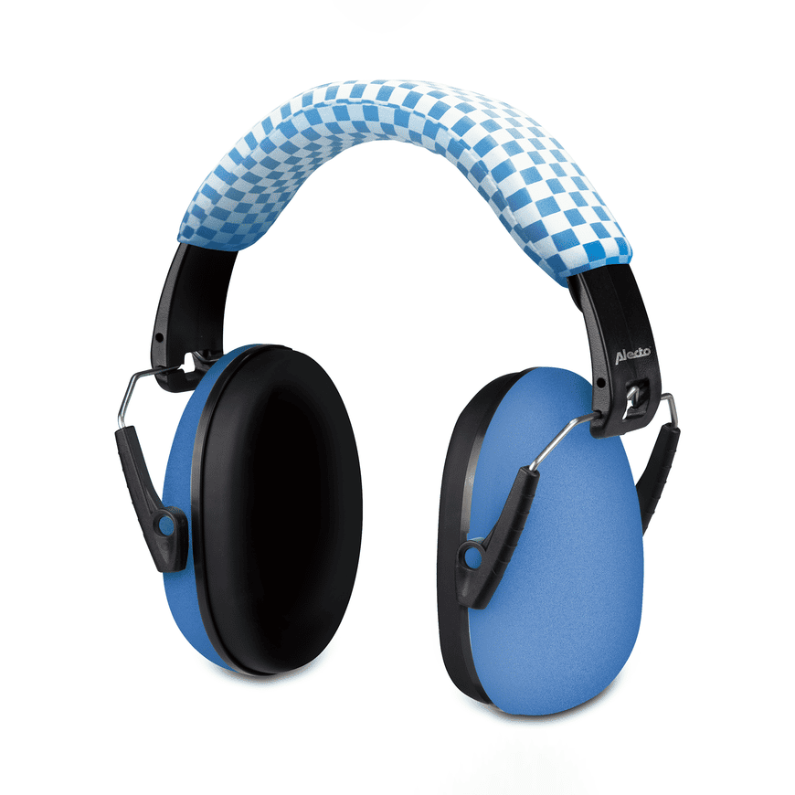 Alecto Baby Gehörschutz Kopfhörer Ohrenschützer Blau Für Baby Und Kleinkinder B-Ware - 8712412578719