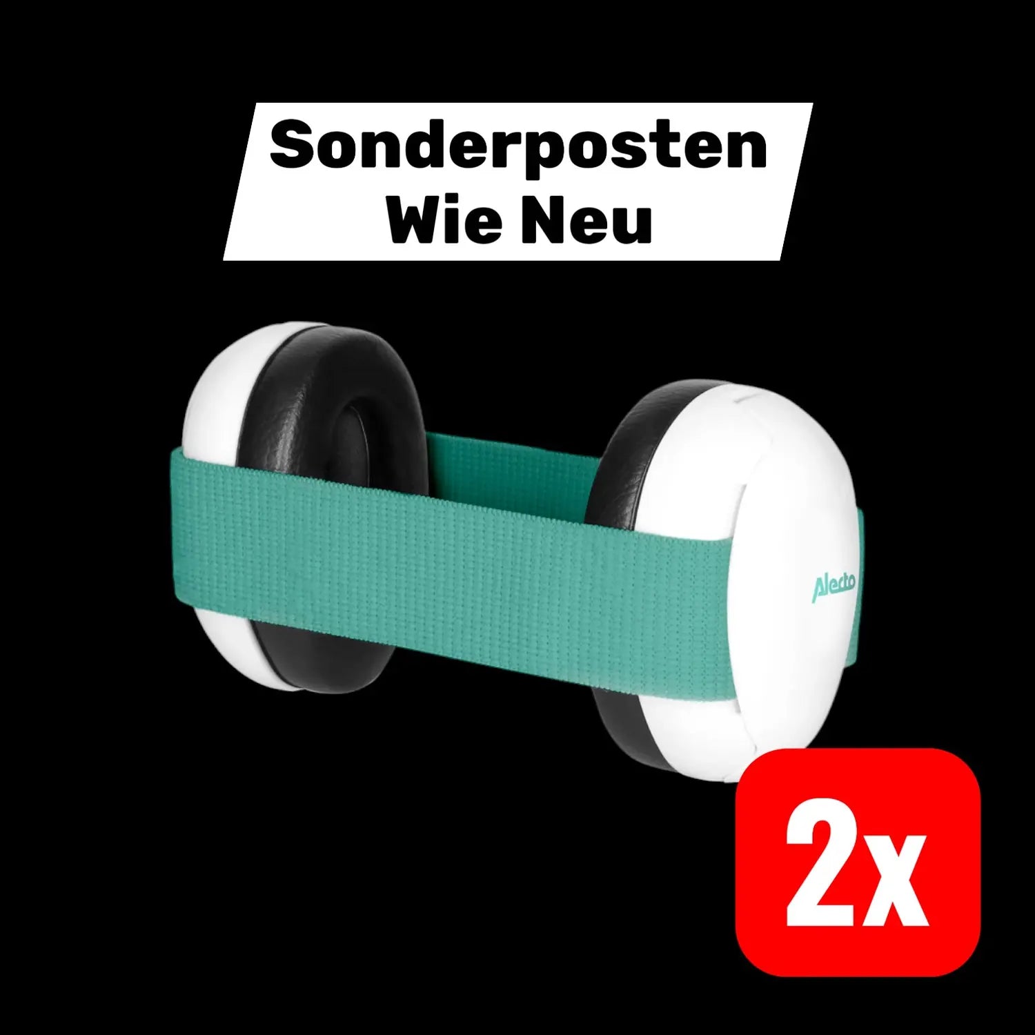B-Ware Alecto Gehörschutz Ohrenschützer Für Babys Und Kleinkinder Bv 72 2 Stück - 4067264765164