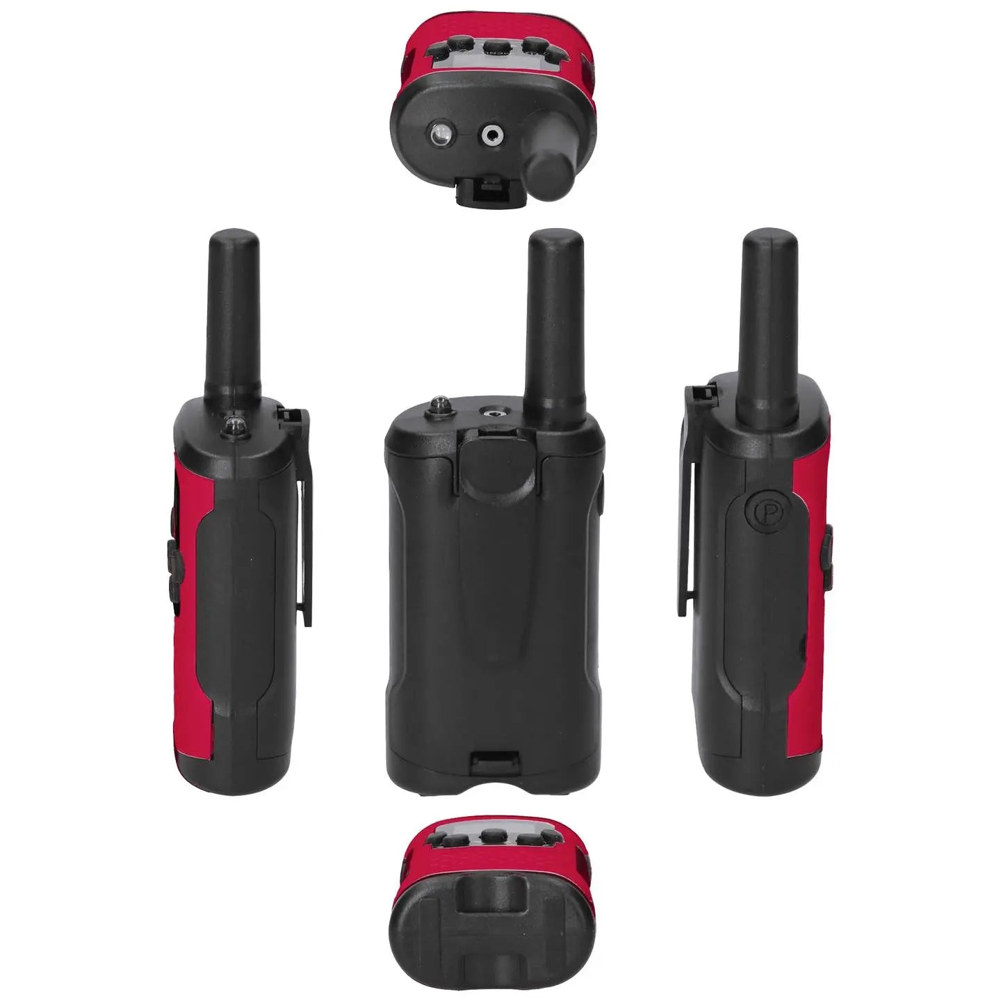 B-Ware Alecto Hobby Funkgerät Set Walkie Talkie Rot Gürtelclip Mit Taschenlampe 2er Set - 8712412593651