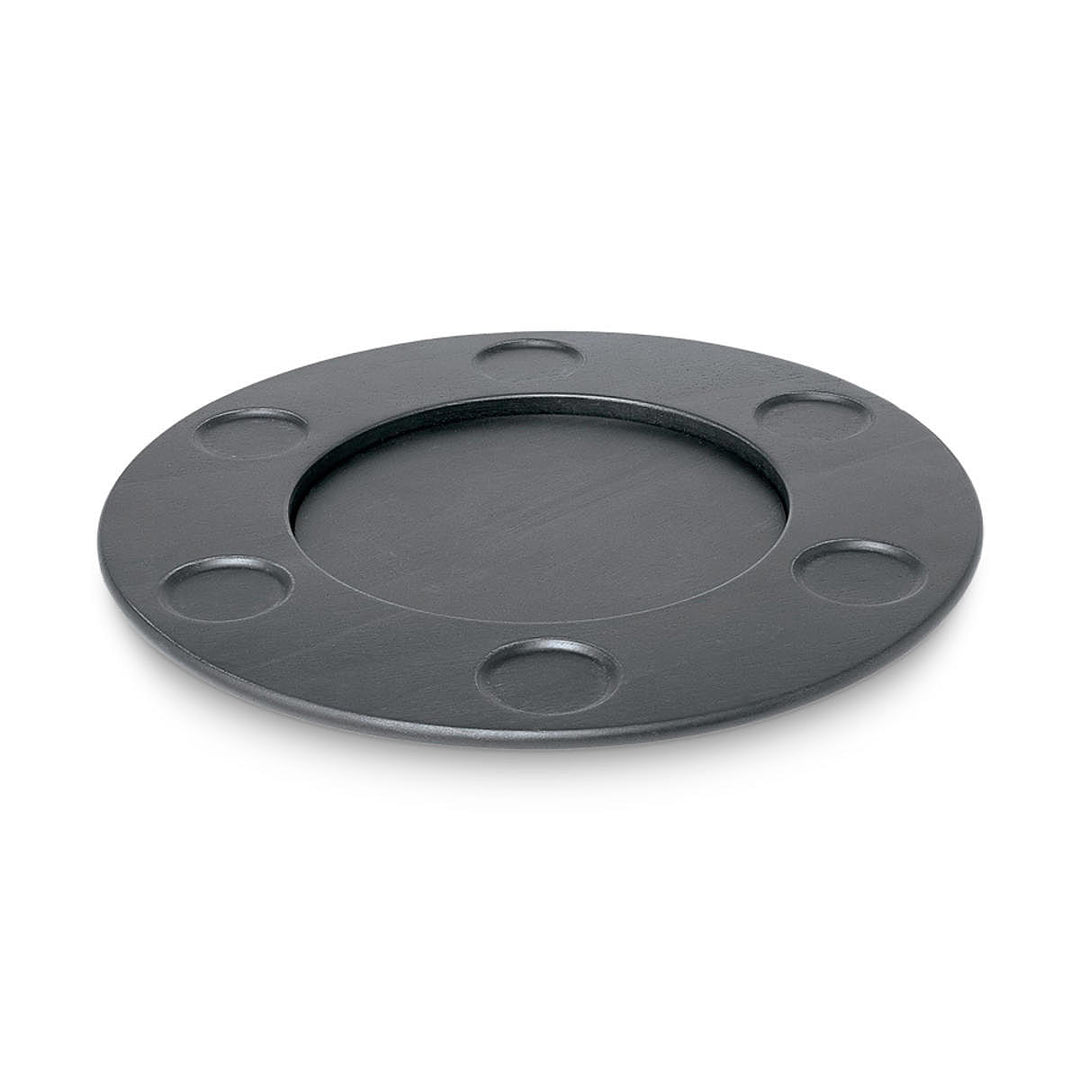 Alessi Drehkarussell Für Fondue Mami Fonduekarussell Drehboden 41cm Holz Schwarz B-Ware - 8003299904990