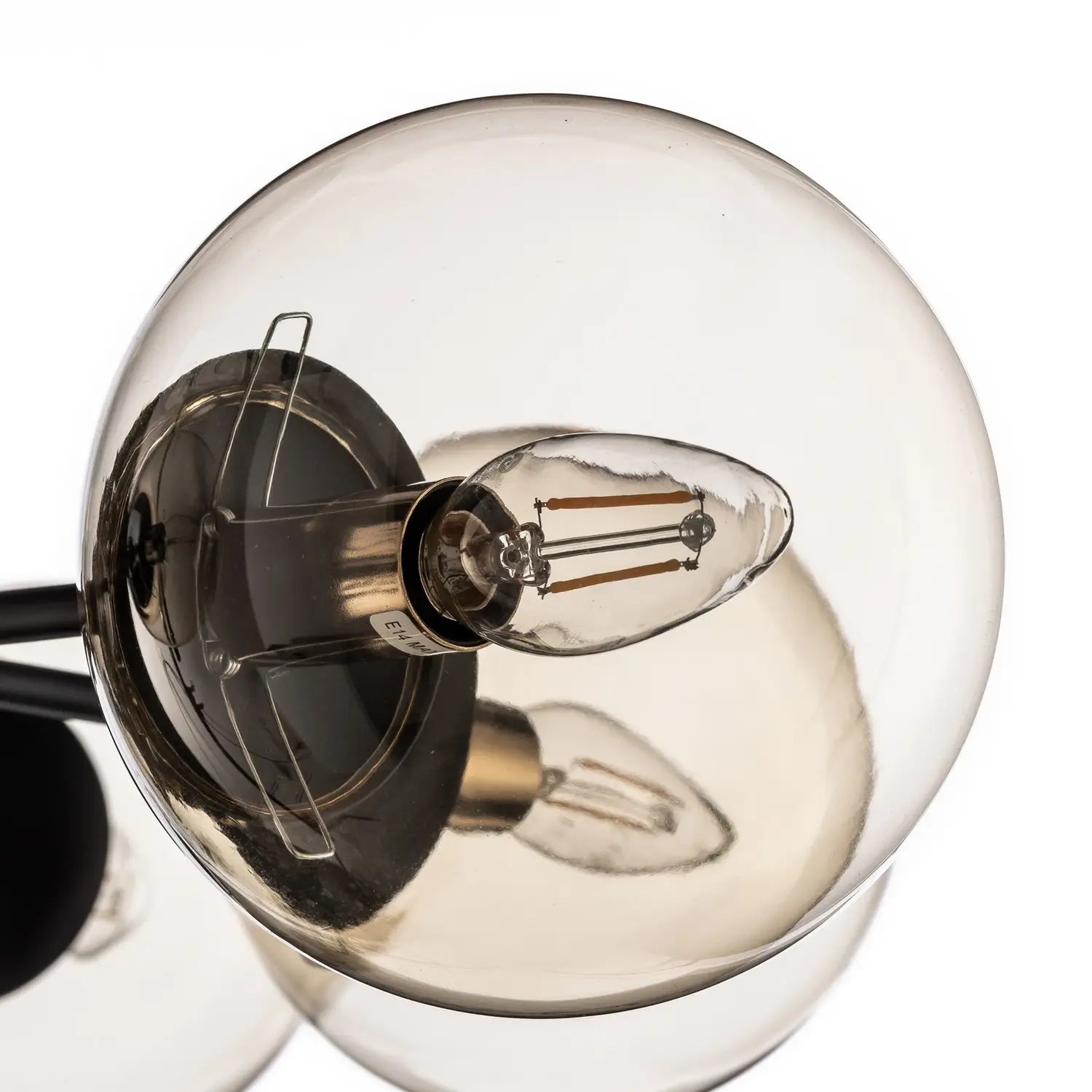 B-Ware Alfa Deckenleuchte Lampe Itoris Deckenlampe 6 Flg Hängeleuchte Schwarz/Gold E14 - 5900458503298