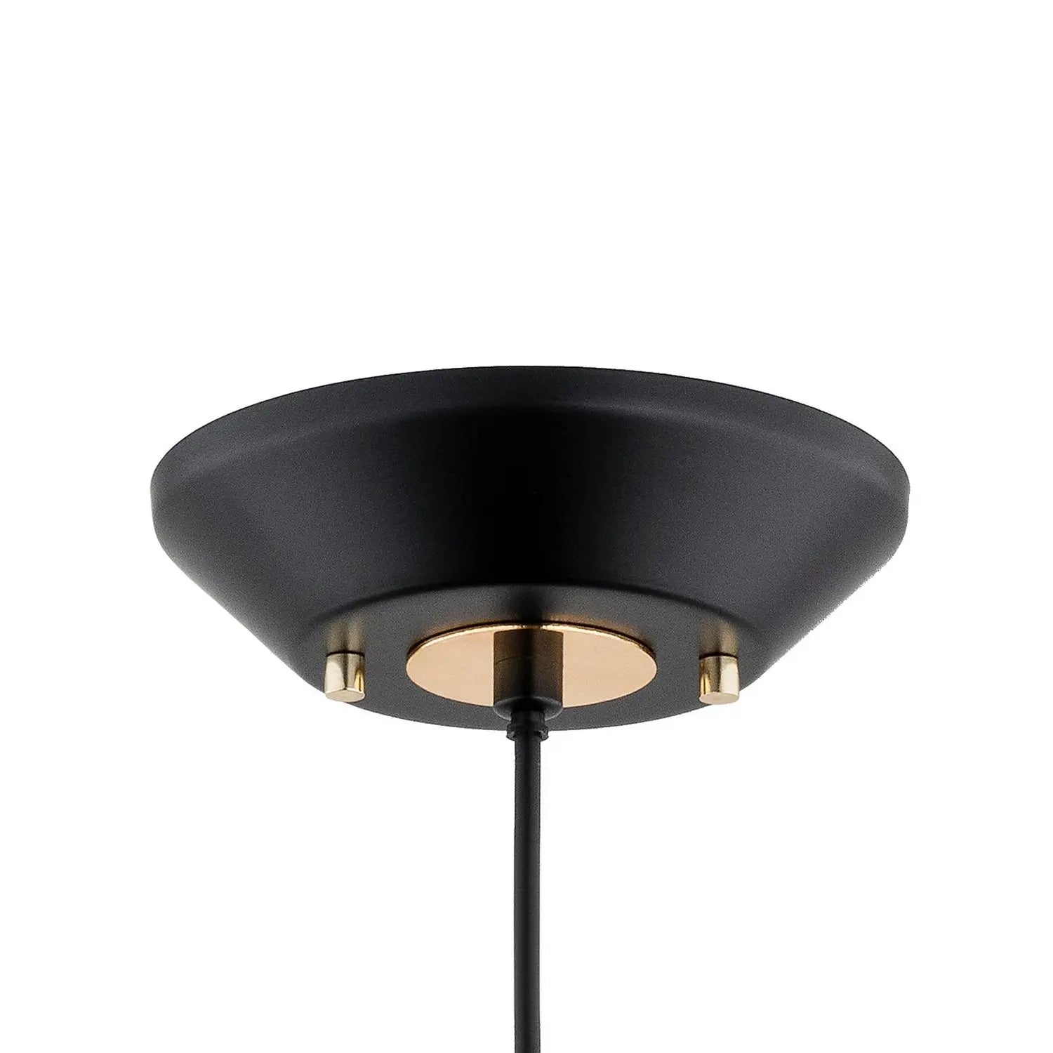 B-Ware Alfa Hängeleuchte Mirave Pendelleuchte Deckenlampe Metall ø39,5 Cm Schwarz Gold - 5900458503366