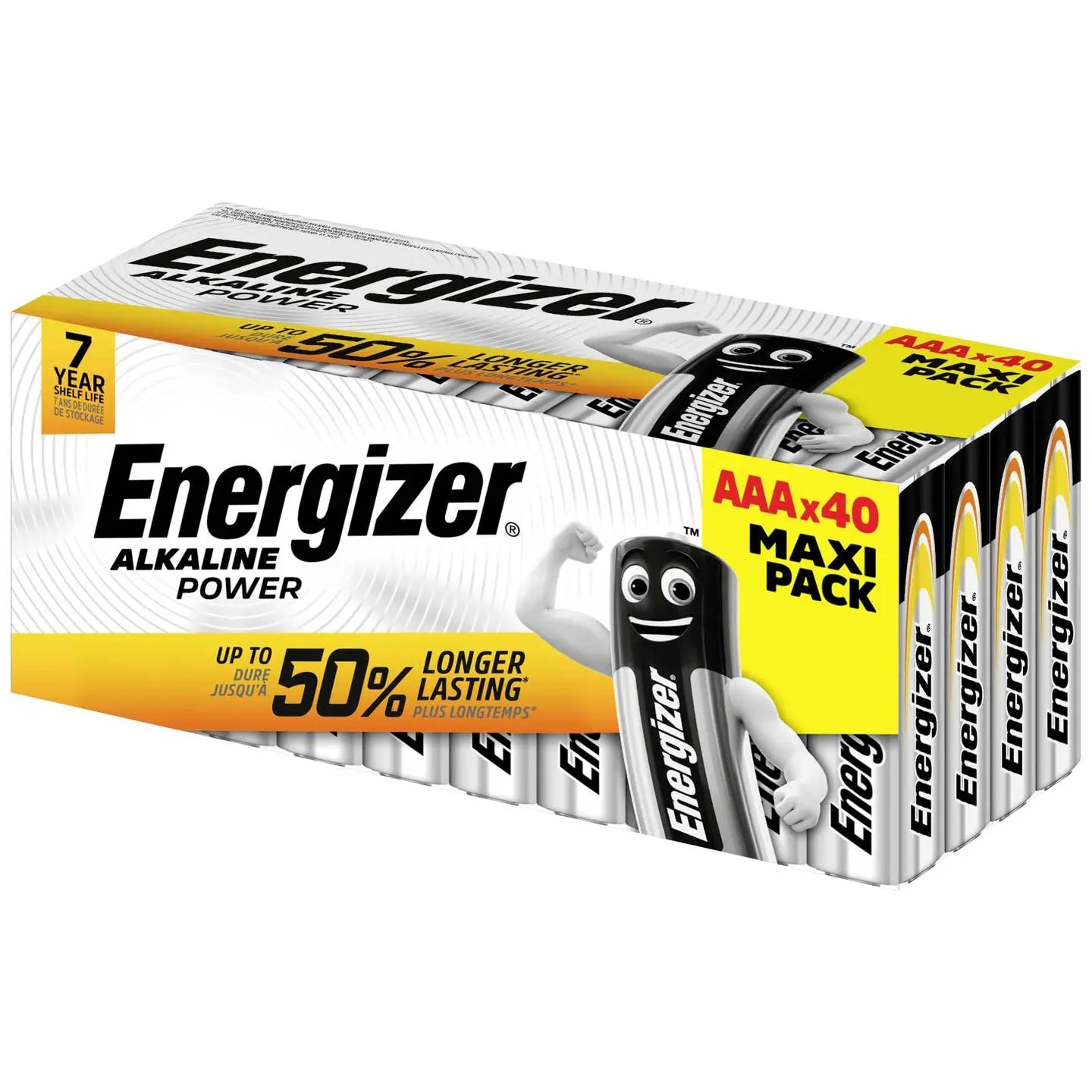 B-Ware Energizer Batterie Micro Aaa Lr03 Alkaline Power 40er Set Energiespender - 7638900442403