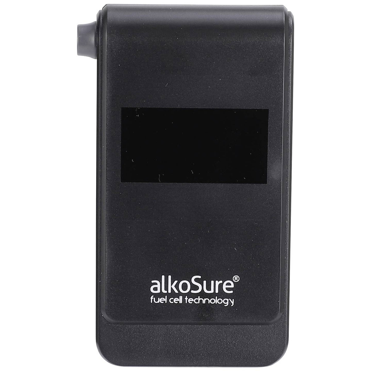 alkoSure Alkoholtester Testgerät Alkoholmessgerät Schwarz matt Display207 - 4064161326412