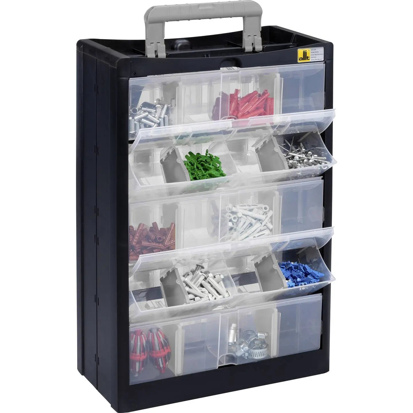 B-Ware Allit Kleinteilmagazin Aufbewahrungsbox Vario Plus Draw Box C 40 Polystyrol - 4005187662603