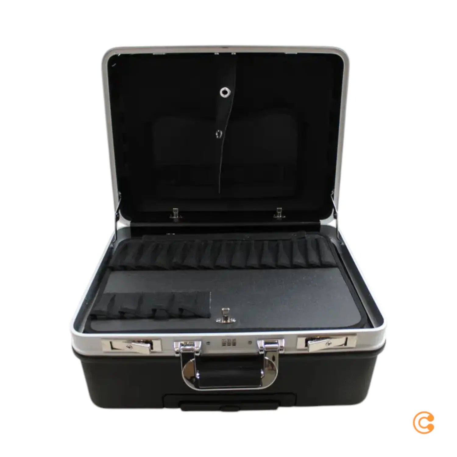B-Ware Allit Werkzeugkoffer Koffer Universal Abs Schwarz Werkzeugbox Siehe Text/Foto - 4005187222302