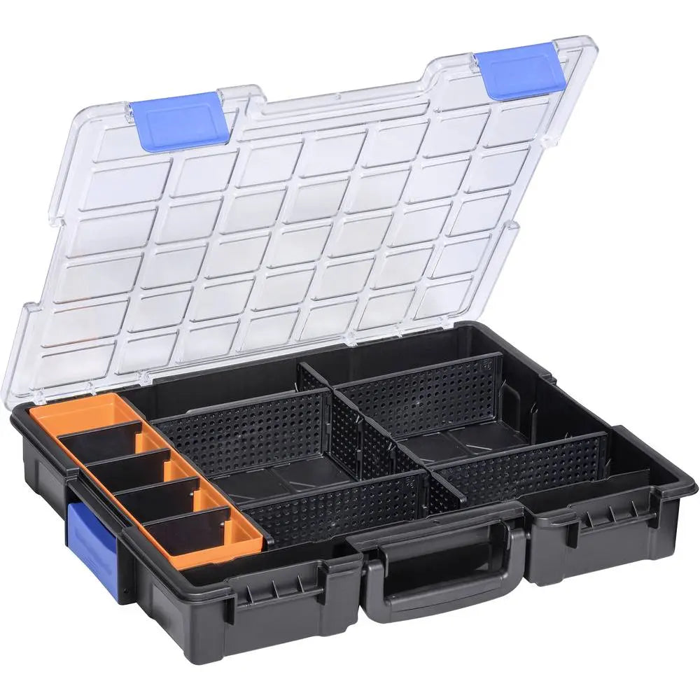 B-Ware Allit Sortimentskoffer Kleinteilekoffer Euro Plus Pro Kunststoff 12 Fächer - 4005187542707