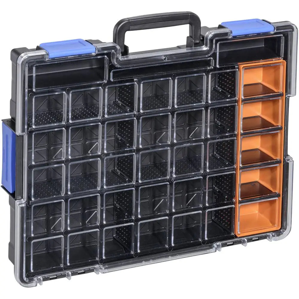 B-Ware Allit Sortimentskoffer Kleinteilekoffer Euro Plus Pro Kunststoff 12 Fächer - 4005187542707