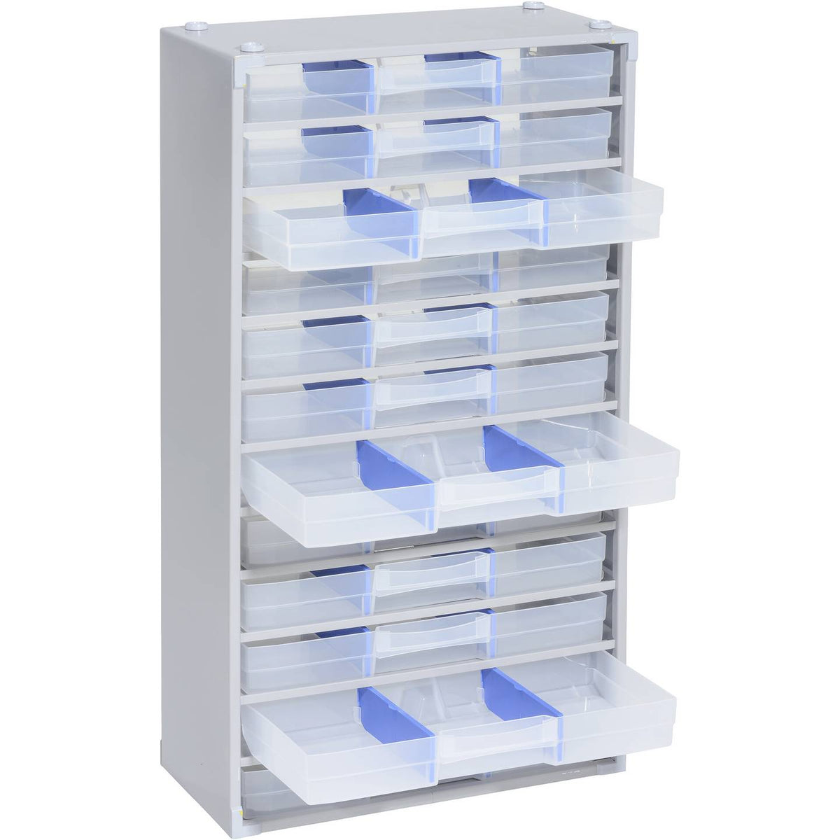 Allit Kleinteilemagazin Aufbewahrungsbox Magazin VP Pro M Stahlblech 12 Schübe - 4005187648003
