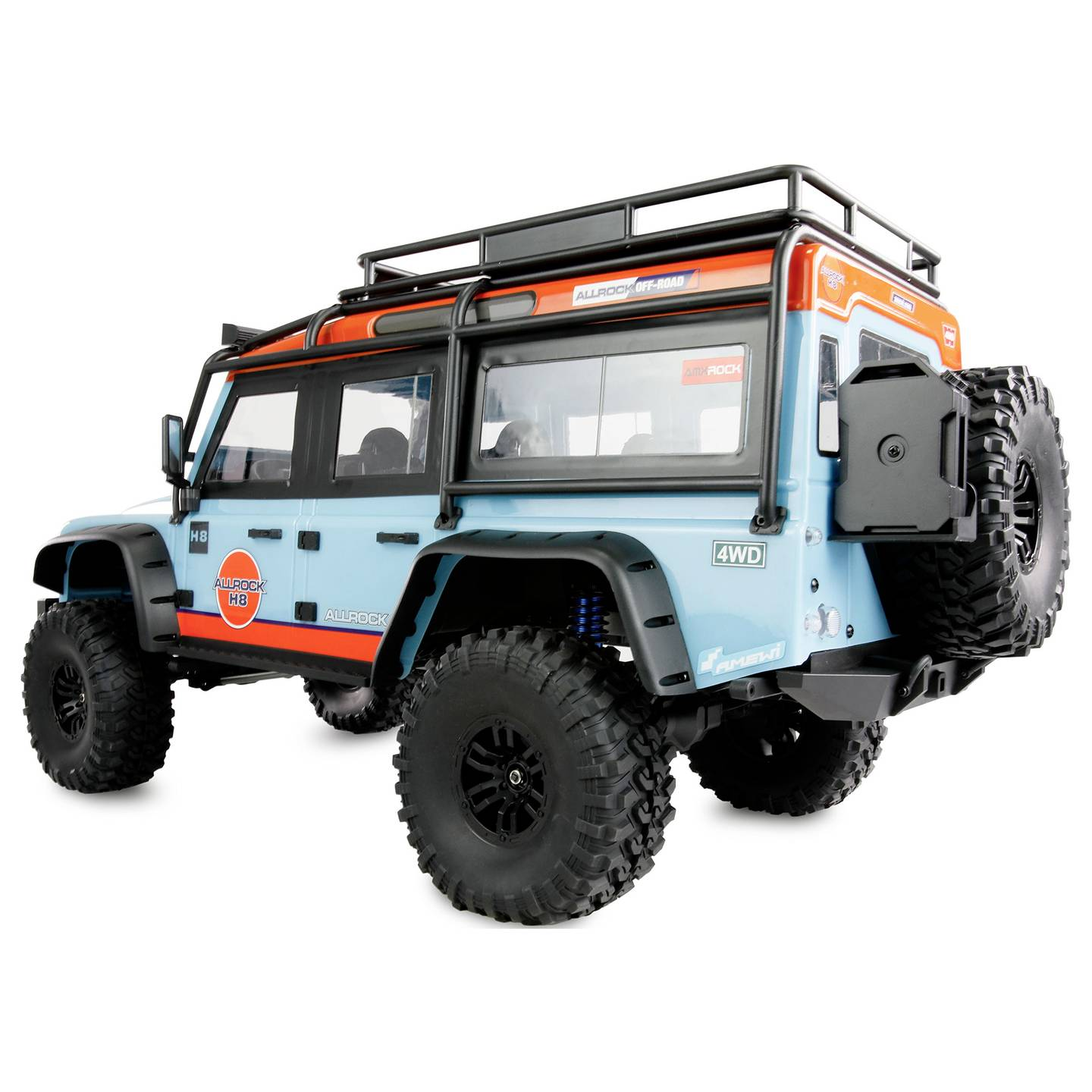 B-Ware Amewi All Rock H8 Scale Crawler Fahrzeug Brushless 1:8 A Geländewagen Modellauto - 4262408976738