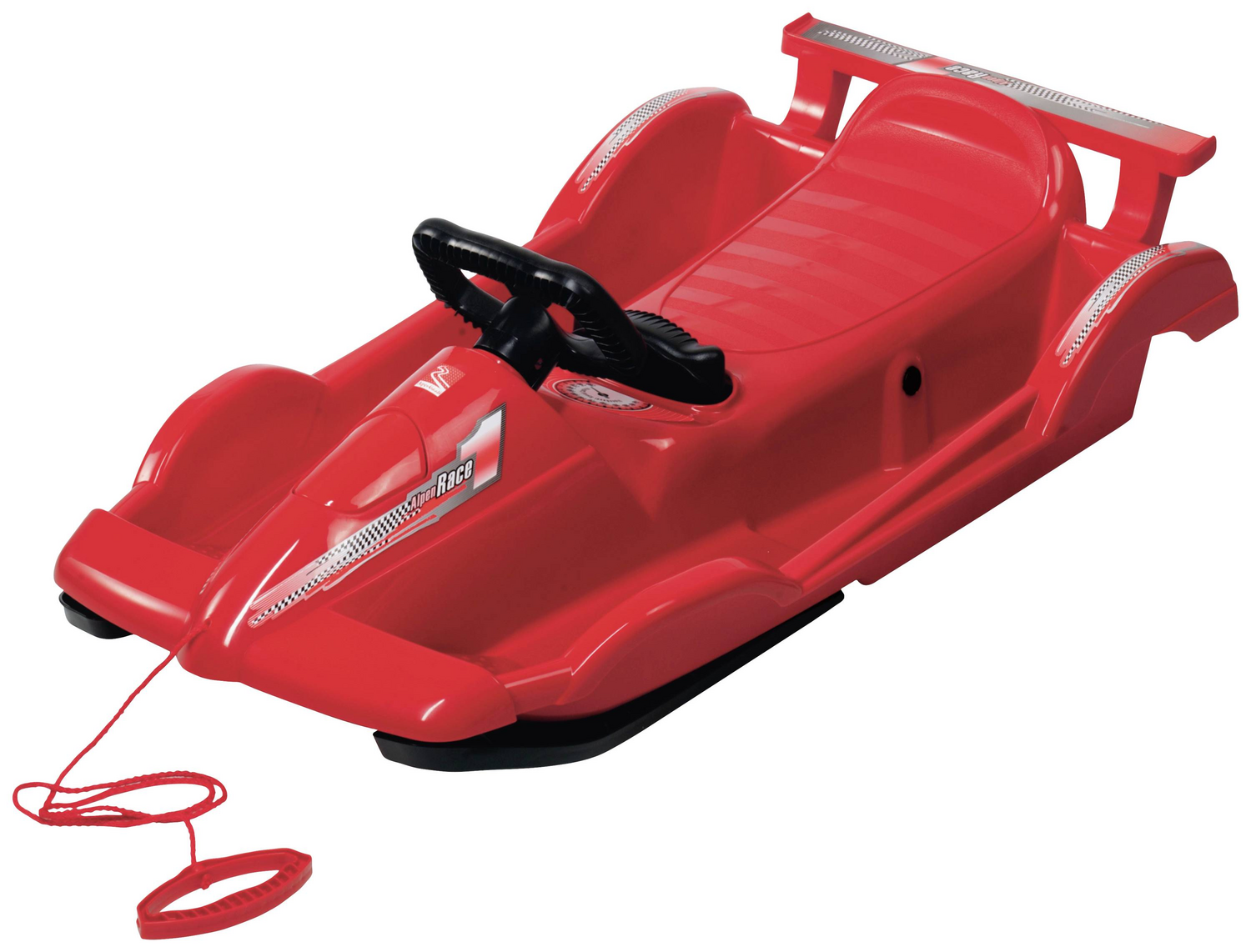 B-Ware Alpengaudi Alpen Race 1 Sitzer Bob Schlitten Bobschlitten - 8005966920005