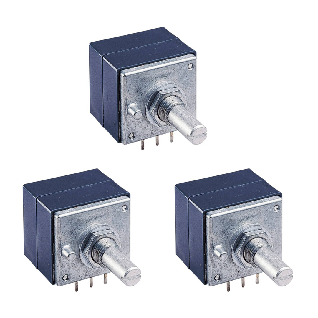 Alps Drehpotentiometer Poti Rk27112 10 K Hauptbauteil Staubdicht 3 Stück B-Ware - 9900000738273