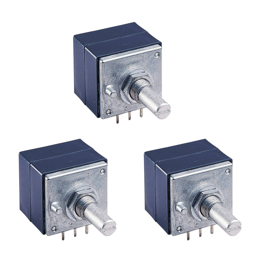 Alps Drehpotentiometer Poti Rk27112 10 K Hauptbauteil Staubdicht 3 Stück B-Ware - 9900000738273