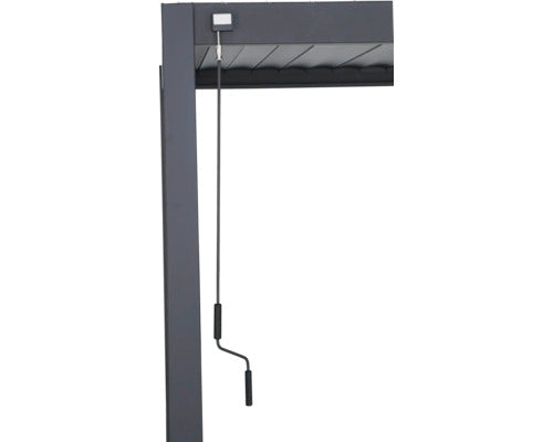 Mirador Pergola 3x6 Lamellendach Terrassenüberdachung 11x11cm Pfosten Outdoor - 4306516446476