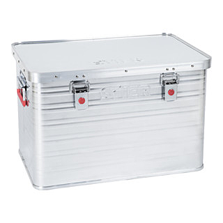 Alubox 50 Liter Staub  Und Spritzwasserresistent Aluminimbox Mit Deckel B-Ware - 4260439006646