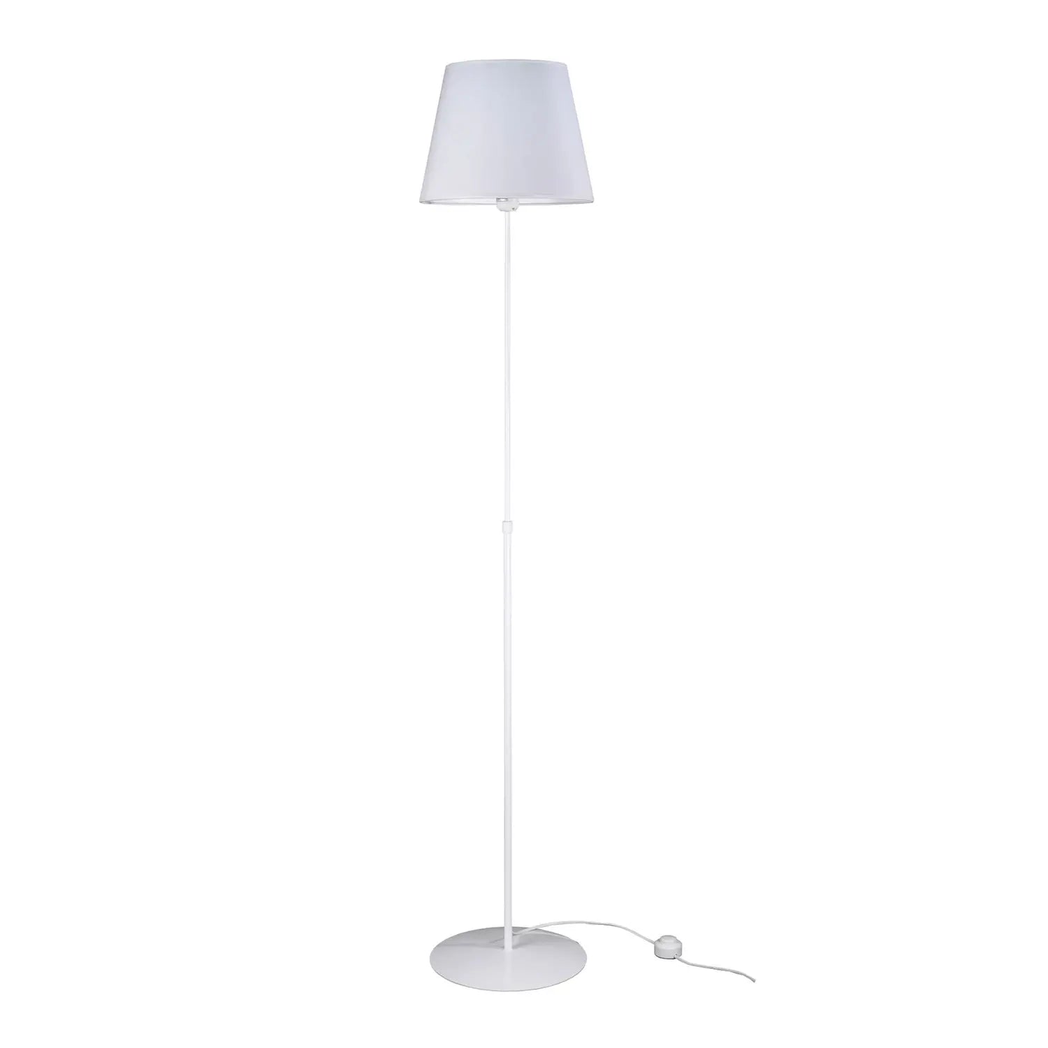 B-Ware Aluminor Stehlampe Stehleuchte Store Weiß Schalter Stahl Textil Led Siehe Text - 3131130359533