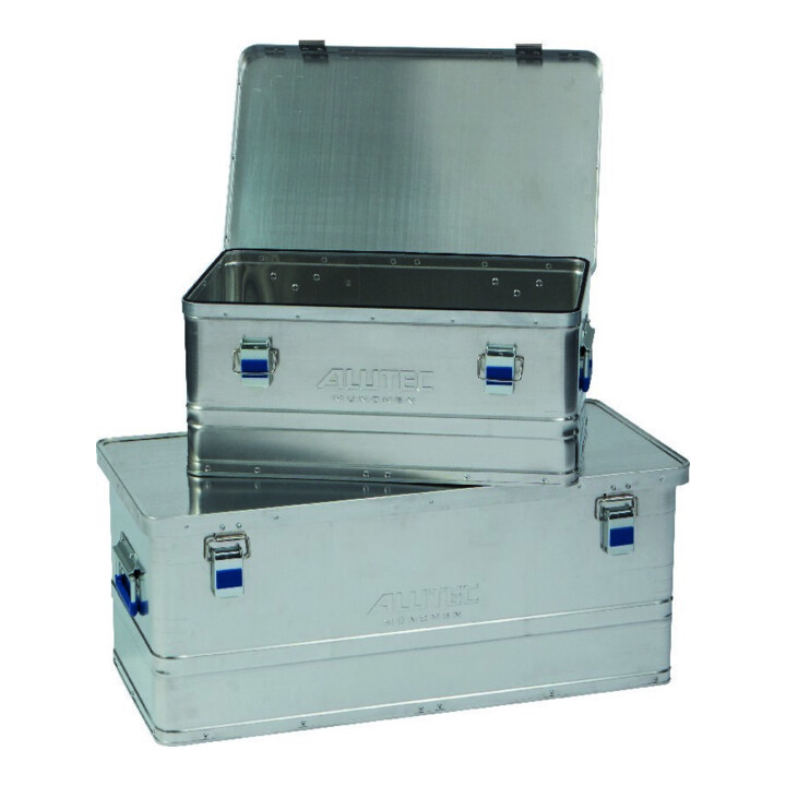 Alutec Aluminiumbox Kiste Box Basic 40 Maße 535x340x220mm Stoßsicher B-Ware - 4014688100408
