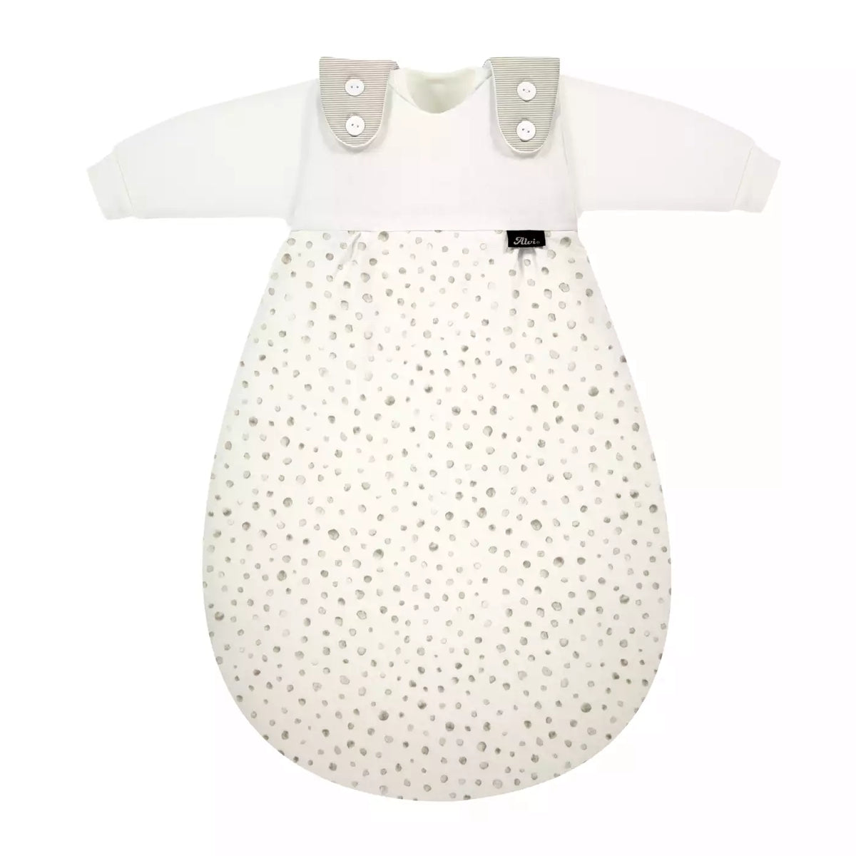 Alvi Schlafsack Set Strampelsack Baby Mäxchen Aqua Dot Größe 50 56 Baumwolle - 4010395770422