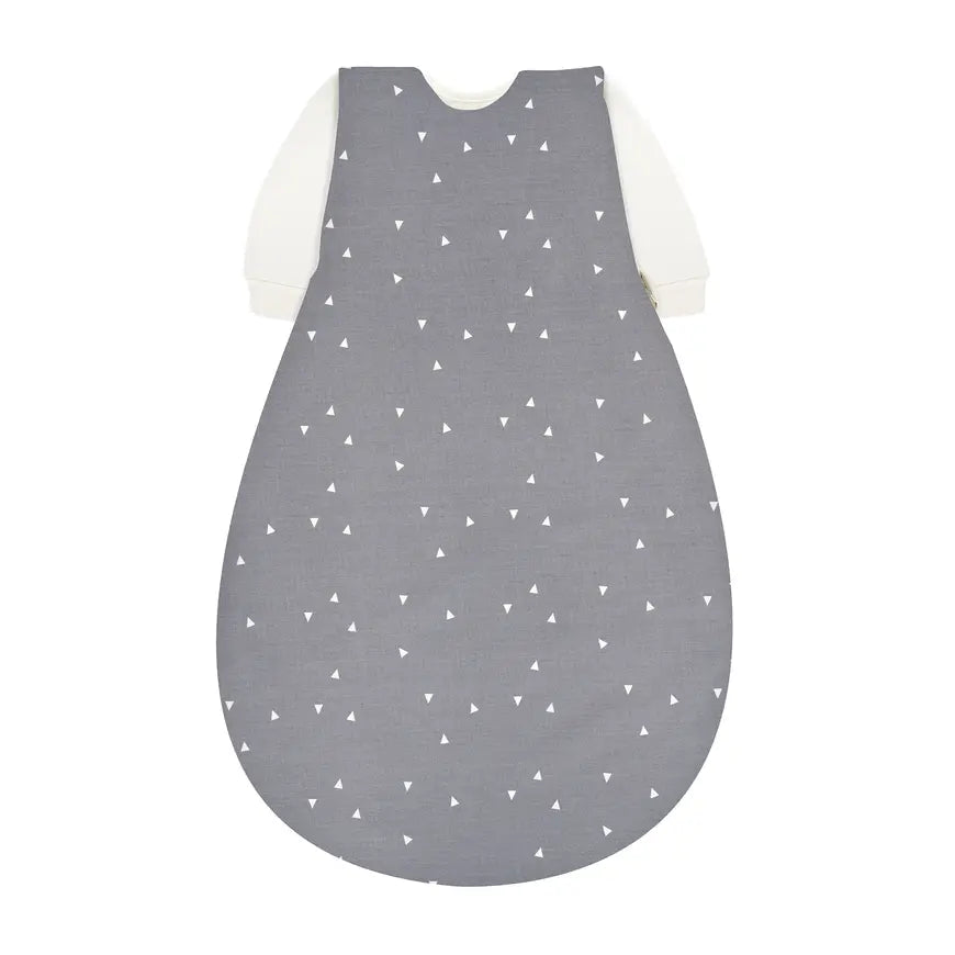 B-Ware Alvi Baby Mäxchen Schlafsack Set Sopo Trigon 56 Cm Baumwolle Neugeborene Grau - 4010395825245