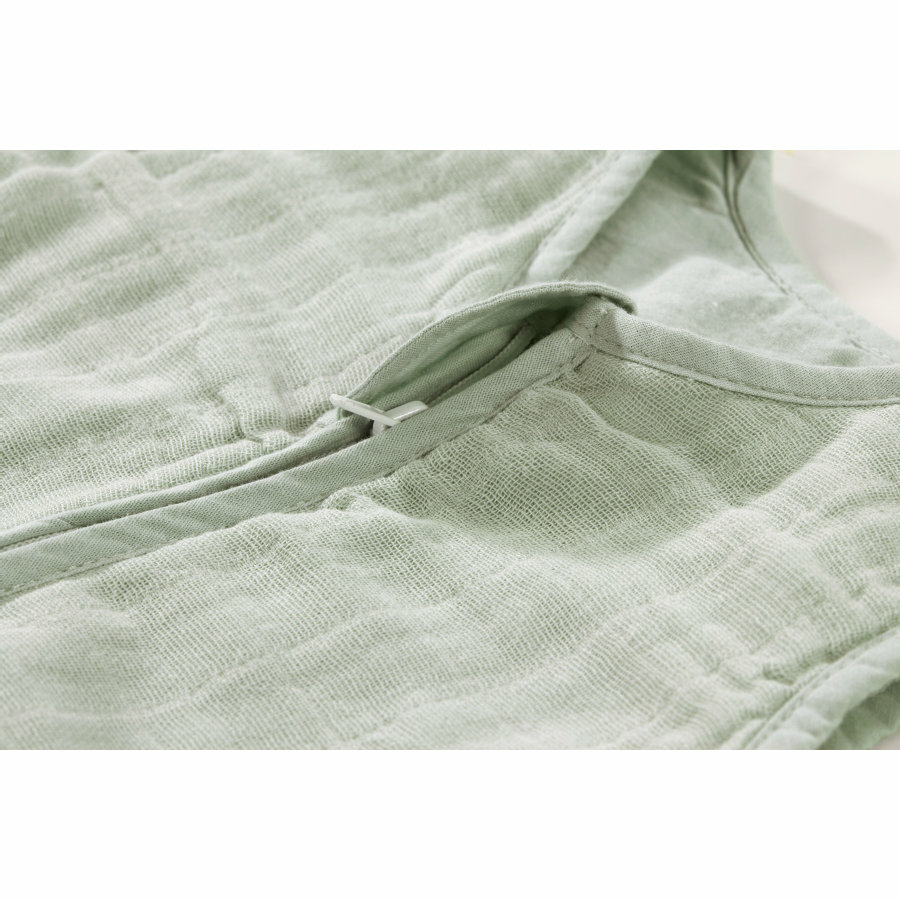 Alvi Mullschlafsack Schlafsack Babyschlafsack Sommerschlafsack Gr: 100 Uni Grün B-Ware - 4010395791045