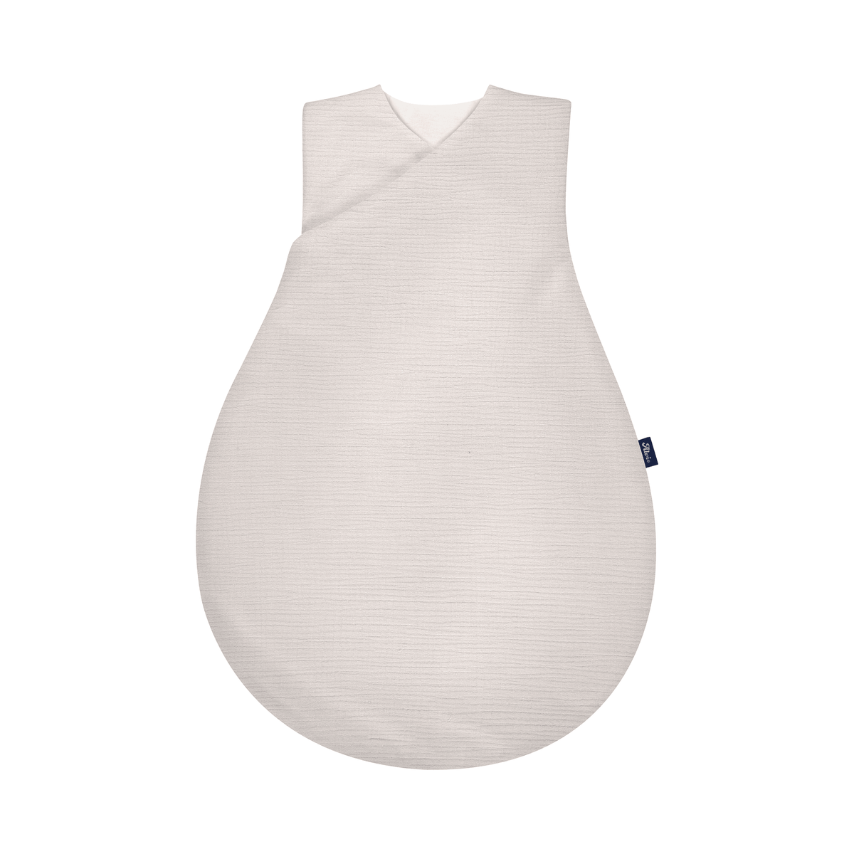 Alvi Schlafsack Baby Schlafhilfe Wickelmäxchen Musselin Oat 70cm Ganzjahressack - 4010395822671