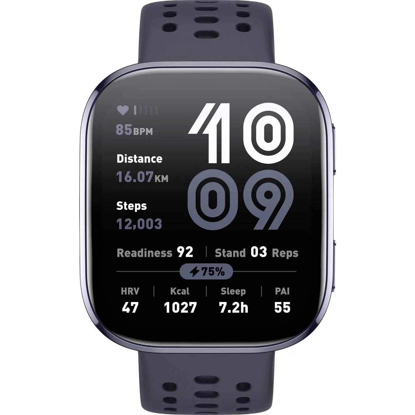 B-Ware Amazfit Smartwatch Uhr Bip 6 Fitness Tracker Schwarz Fitnessuhr Telefonfunktion