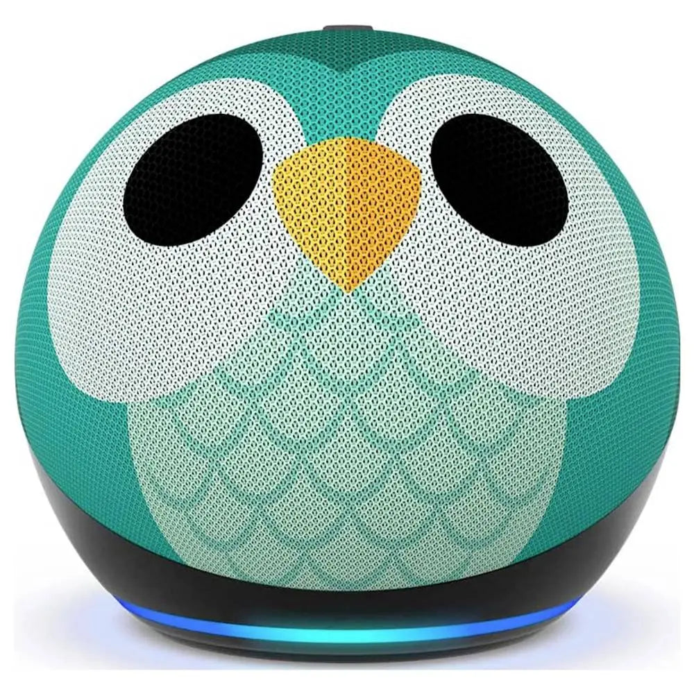 B-Ware Amazon Echo Dot Kids Smart Lautsprecher Alexa Sprachassistent Owl 5th Gen 2 Stück - 840268915742