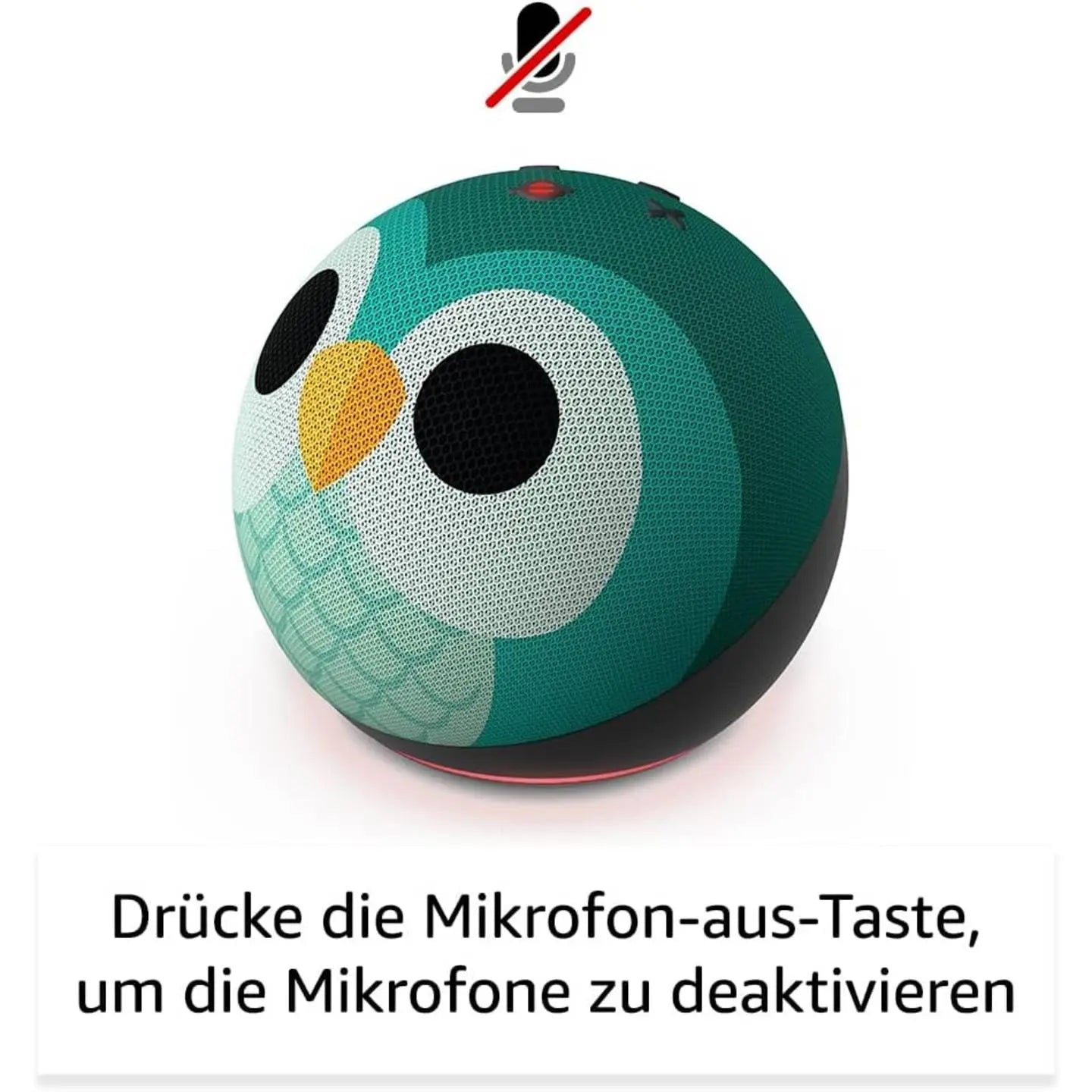 B-Ware Amazon Echo Dot Kids Smart Lautsprecher Alexa Sprachassistent Owl 5th Gen 2 Stück - 840268915742