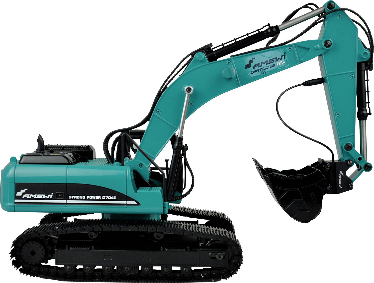 C-Ware Amewi Bagger G704 E Modell Rc Funktionsmodell 1:14 Petrol Akku Siehe Text - 4260677950930