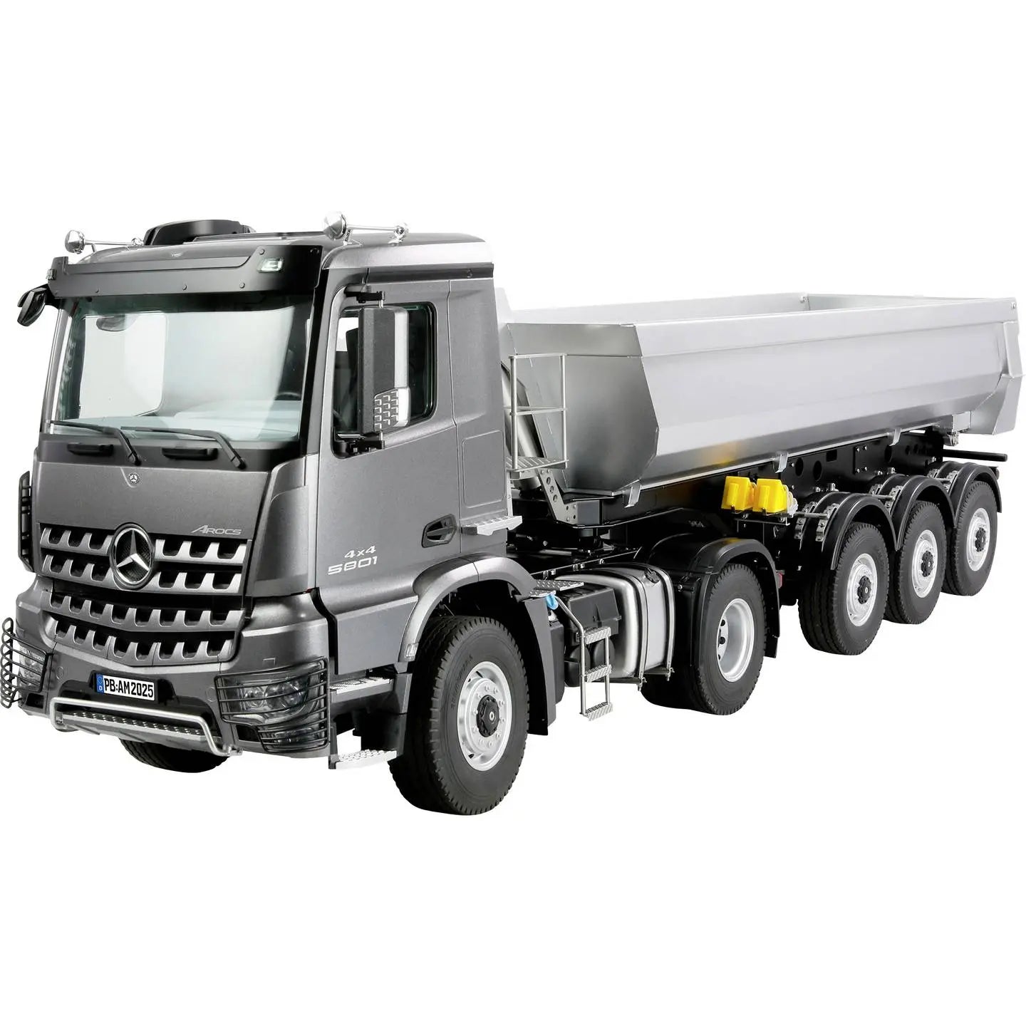 B-Ware Amewi Mercedes Benz Arocs Sattelzug Kippau Lkw Modellbau Spielfahrzeug 1 Zu 14 - 4262500340444