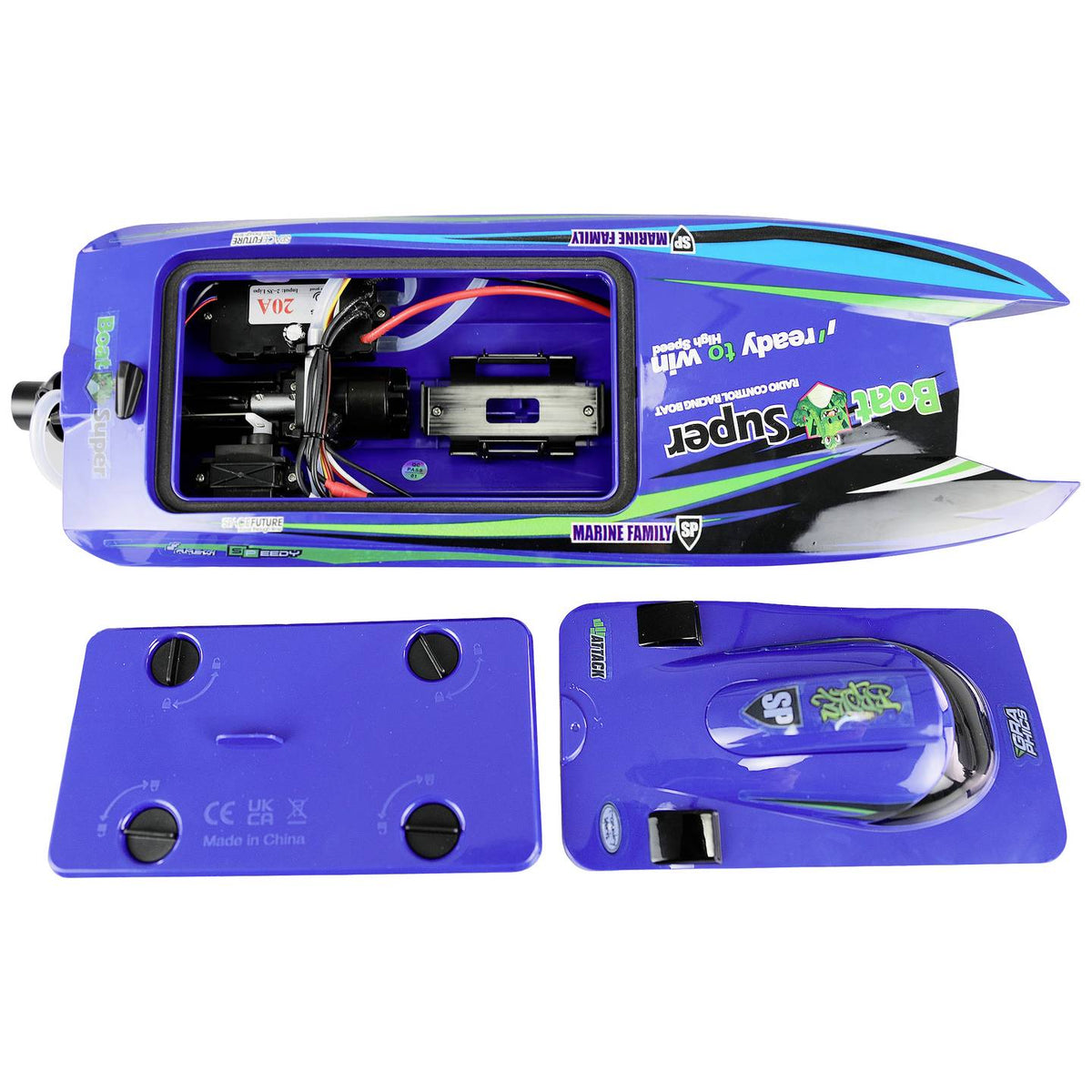 Amewi RC Motorboot Boot Arrow RTR Rennboot Jetantrieb 400 mm Modell 2,4 GHz - 4262408975267