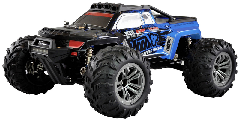 B-Ware Amewi Daphoenodon Blau Brushed 1:12 Rc Modellauto Elektro Monstertruck Buggy - 4260768515758