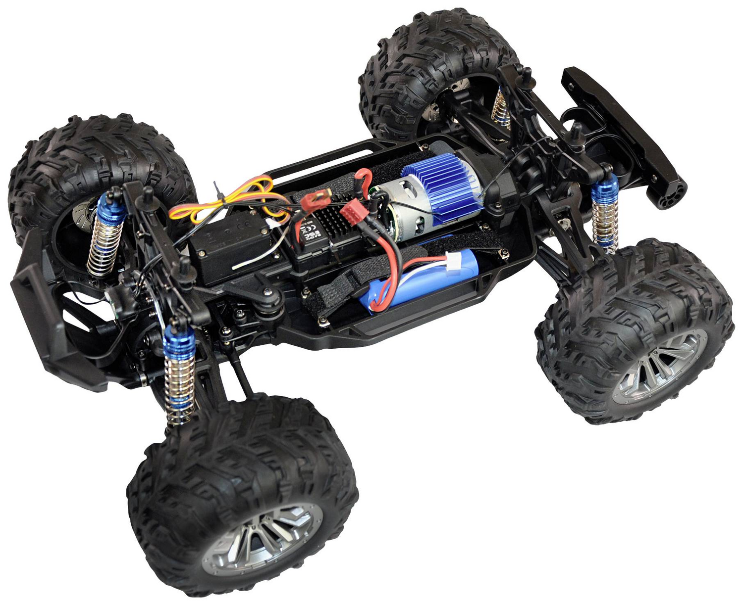 B-Ware Amewi Daphoenodon Blau Brushed 1:12 Rc Modellauto Elektro Monstertruck Buggy - 4260768515758