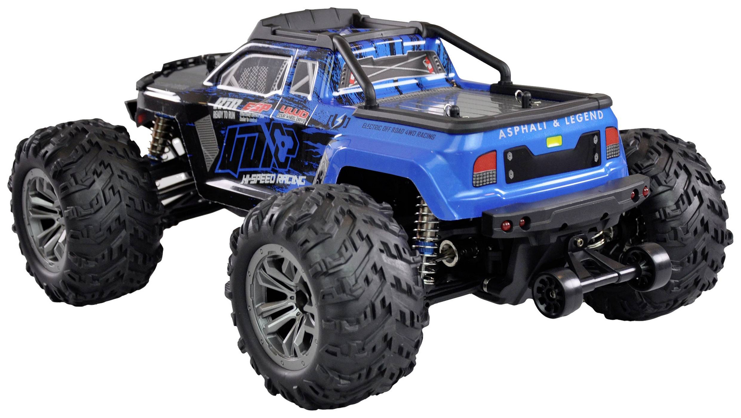 B-Ware Amewi Daphoenodon Blau Brushed 1:12 Rc Modellauto Elektro Monstertruck Buggy - 4260768515758