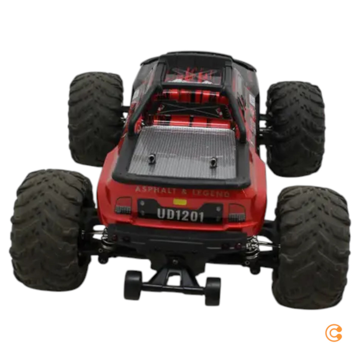 Amewi Daphoenodon Rot 1:12 RC Monstertruck 4WD 40 km/h inkl. Akku und Ladegerät - 4260768515741