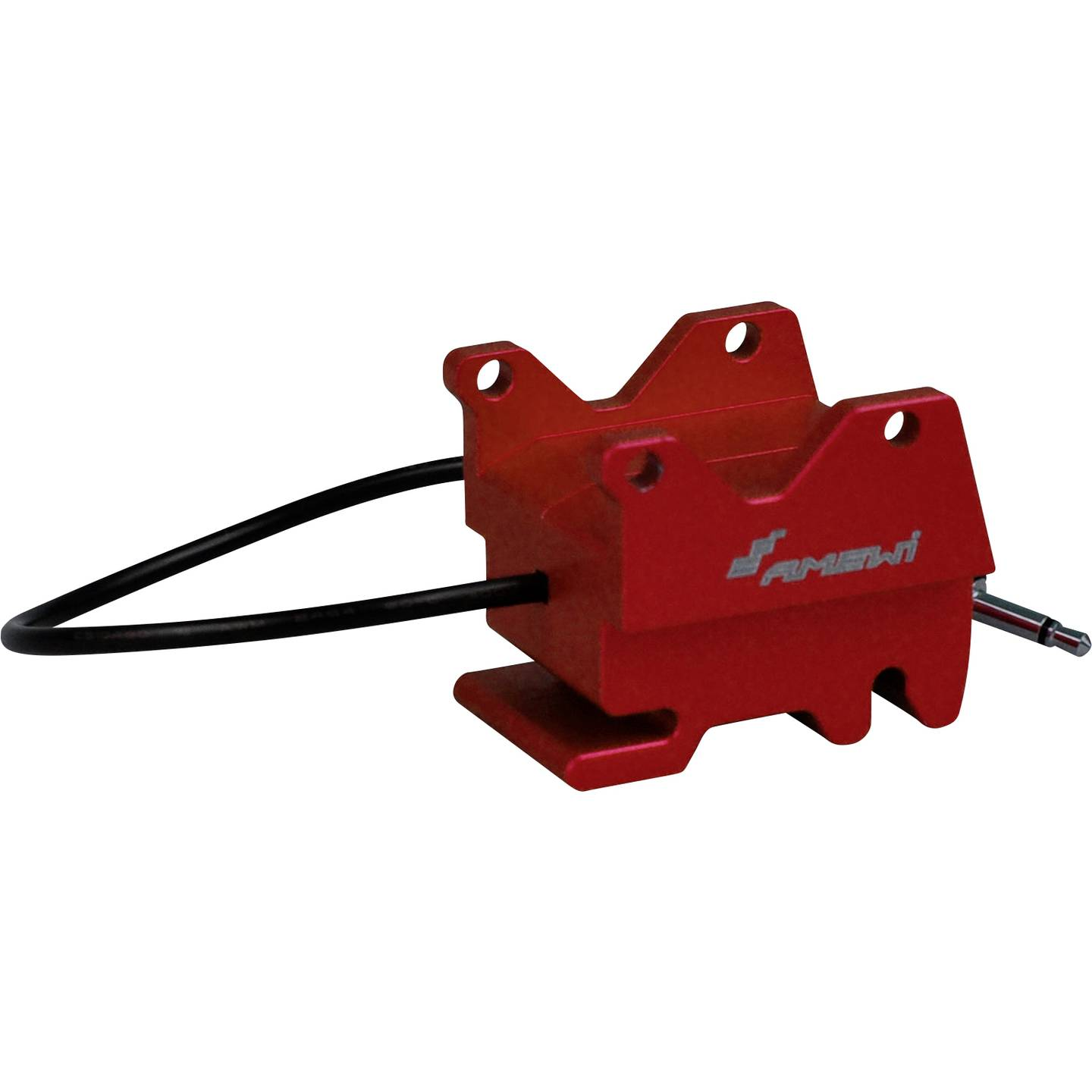 B-Ware Ame Elektronisches Schnellwechselsystem Schnellwechsler Bagger 114 Rot Aluminium - 4260677954792