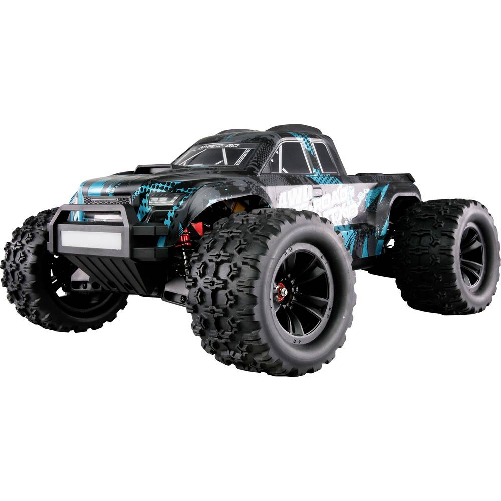 Amewi Hyper Go Mtx10 Blau Brushless 1:10 Rc Modellauto Elektro Monstertruck Rt R B-Ware - 4262408976714