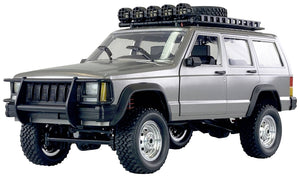B-Ware Amewi JC-X12 Scale Silber Brushed 1:12 RC Modellauto Elektro Geländewagen Allrad