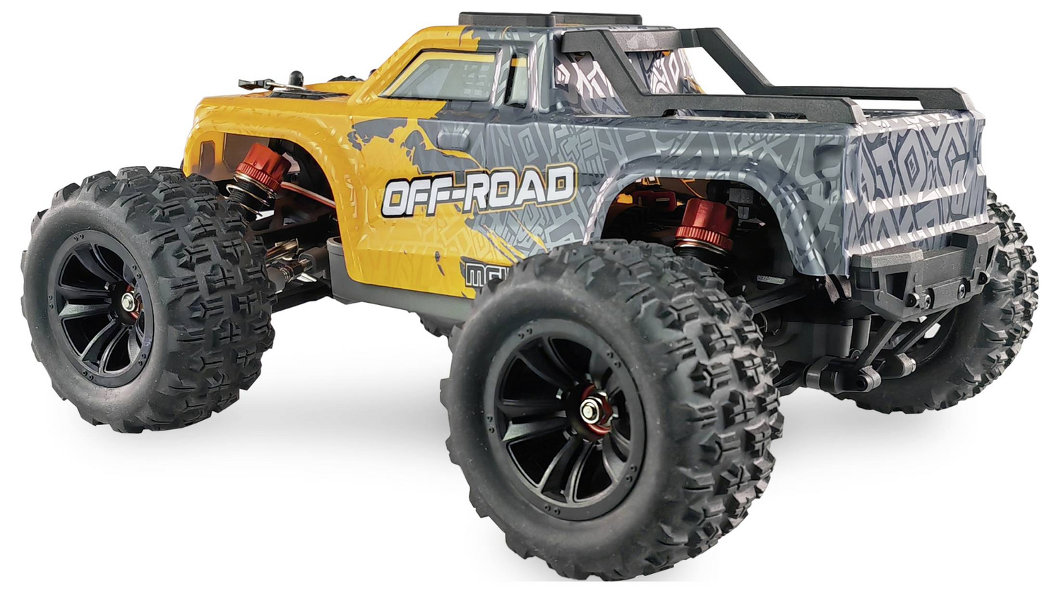 D-Ware Amewi Mew4 Orange Brushless 1:16 Rc Modellauto Elektro Monstertruck Defektware - 4262408971344