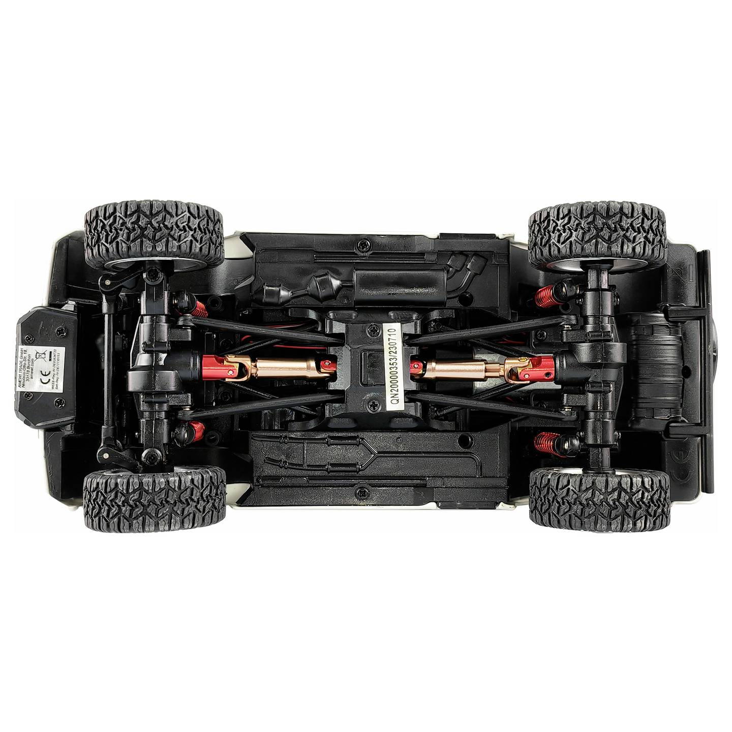 B-Ware Amewi Rc Crawler Modellauto Scale Auto Brx24 Metall 1 24 Weiß Allradantrieb - 4262408973775